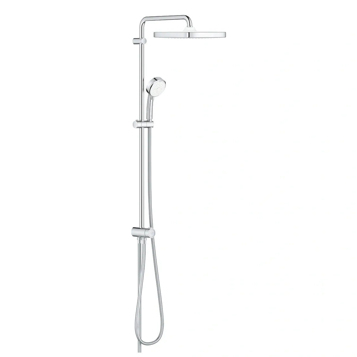 GROHE TEMPESTA COSMOPOLITAN SYSTEM 250 CUBE SHOWER SYSTEM WITH DIVERTER