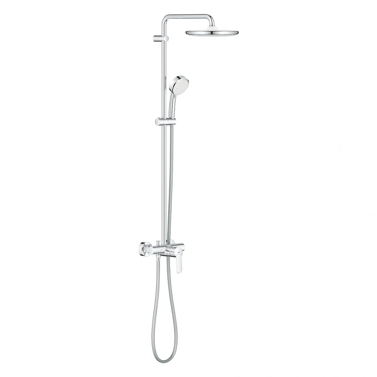 GROHE TEMPESTA COSMOPOLITAN SYSTEM 250 SHOWER SYSTEM WITH SINGLE LEVER MIXER FOR WALL MOUNTING