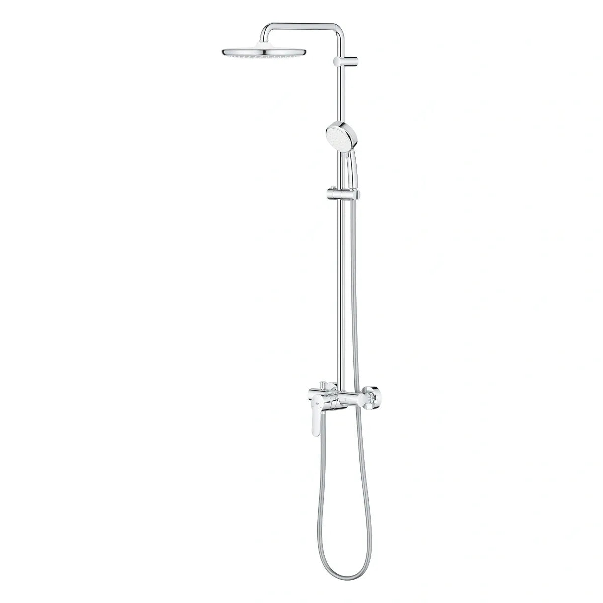 GROHE TEMPESTA COSMOPOLITAN SYSTEM 250 SHOWER SYSTEM WITH SINGLE LEVER MIXER FOR WALL MOUNTING