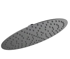 AIR SHOWER HEAD SLIM INOX 30X30CM GUN METAL