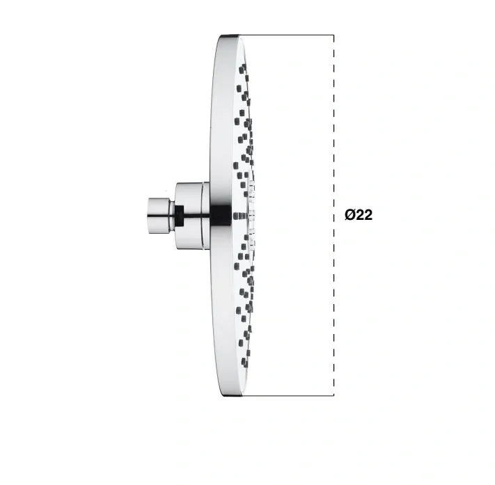 OMEGA ROUND SHOWER HEAD