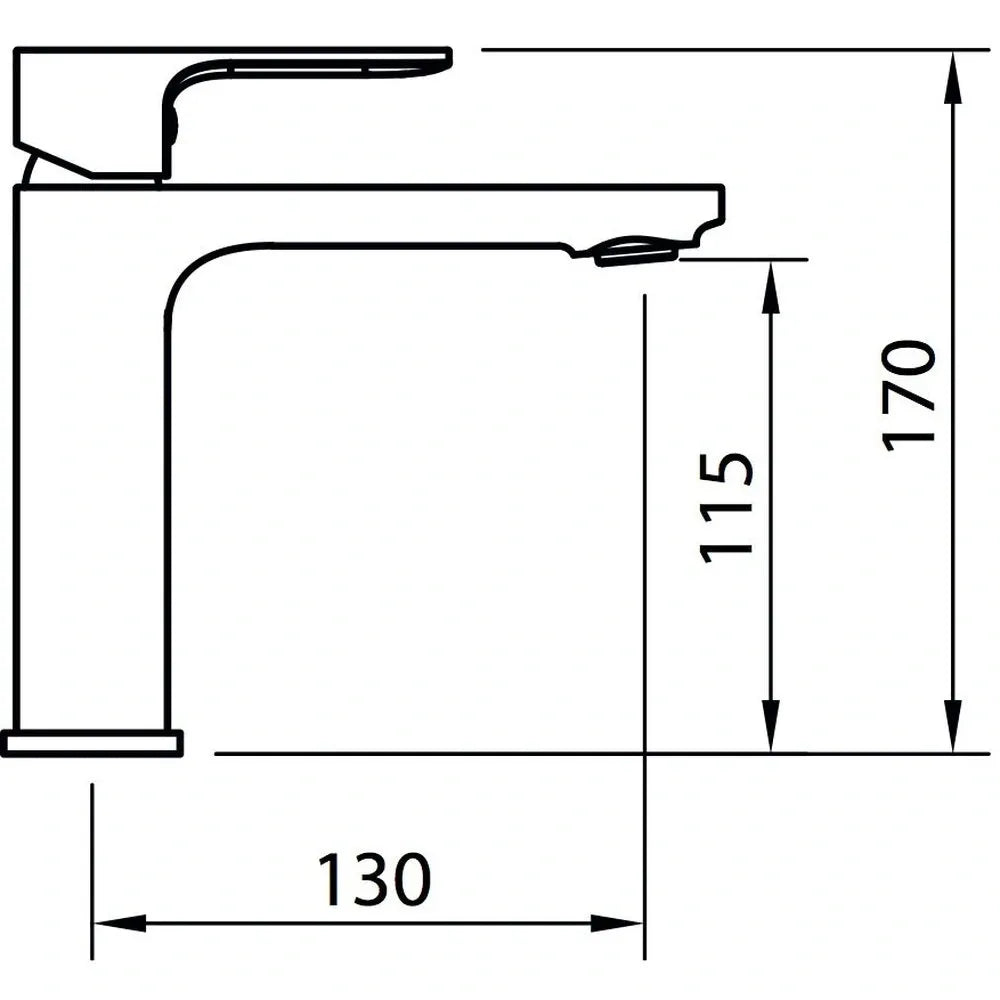 SAONA SLIM BASIN MIXER